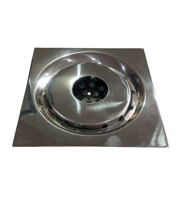 Floor drain waste jaali jali stainless steel 6x6 center hole for  bathroom kitchen