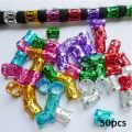 50pcs Metal Hollow Out Hair Ring Accessories,Beads Hair Braid Rings Clips Dread Locks Hair Braiding Metal Cuffs Decoration.