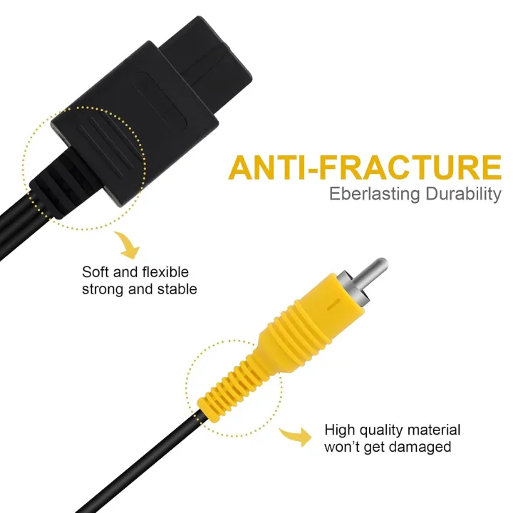 1.8m%20AV%20Cable%20Composite%20Video%20Cord%206%20Feet%20Line%20Compatible%20with%20%2064/N64/GameCube/SNES%20TV%20Game%20Console%20Accessories%20-%20Image%206
