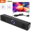 PC Soundbar Wired and Wireless Bluetooth Speaker USB Powered Soundbar for TV Pc Laptop Gaming Home Theater Surround Audio System. 