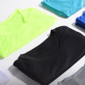 Summer Mens Quick Dry Running Bodybuilding Shirts Sport Gym t Shirt Men Short Sleeve Fitness Tops Oversized t-Shirt Jersey. 