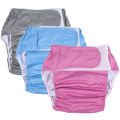 Reusable Adult Diapers, Large Size, Washable Cloth Diaper for Patients, Elderly Men and Women, Incontinence Pants, 1 Pc. 
