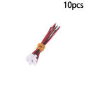 10Pcs Small Mini JST 1.0/1.25/1.5/2.0/2.54/3.96mm PH 2.0mm XH 2.54mm 2 Pin Male Female Plug Jack Connector Cable Wire.