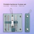 Nail Scissors Set Special Nail Clippers Manicure Beauty Tools 4 Pieces Portable Kit High Quality Nail Clippers.