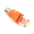 RF Female To RJ45 Male Coaxial Barrel Coupler Adapter Coax Adapter, RJ45 To RF Connector BNC F-Type Connector. 