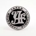 JAF Logo Japan Automobile Federation Car Front Grill Badge Emblem Styling Stickers Accessories. 