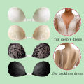 Lace Invisible Bra Backless Sticky Push Up Bralette for Women  Silicone Adhesive Lingerie Wedding Underwear. 