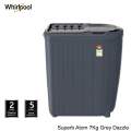 Whirlpool 7 Kg Semi Automatic Washing Machine Superb Atom Grey Dazzle. 