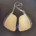 Backless Strapless Sticky Bra Invisible Wedding Underwear Push up Plunge Lingerie Women's Reusable Silicone Nipple Bra E Cup. 