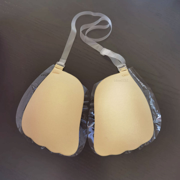 Backless%20Strapless%20Sticky%20Bra%20Invisible%20Wedding%20Underwear%20Push%20up%20Plunge%20Lingerie%20Women's%20Reusable%20Silicone%20Nipple%20Bra%20E%20Cup%20-%20Image%203