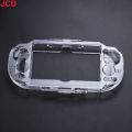Clear Crystal Case Hard Shell For PSV 1000 2000 Transparent Protection Cover For PSP1000 2000 3000 With Screen Protector Film. 