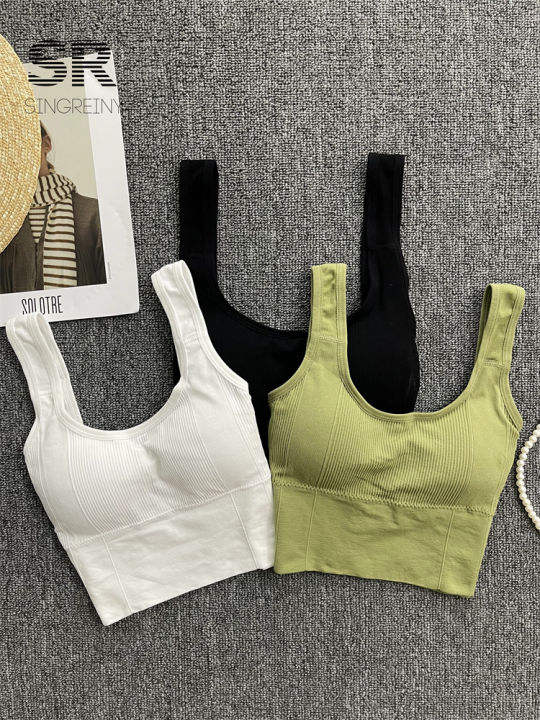 SINGREINY%202024%20Fashion%20Casual%20Crop%20Top%20Women%20Strap%20Basic%20Chest%20Pad%20Sleeveless%20Sports%20Tank%20Top%20Solid%20Backless%20Beach%20Camis%20-%20Image%202