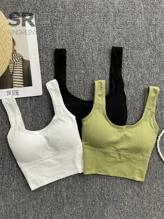 SINGREINY%202024%20Fashion%20Casual%20Crop%20Top%20Women%20Strap%20Basic%20Chest%20Pad%20Sleeveless%20Sports%20Tank%20Top%20Solid%20Backless%20Beach%20Camis%20-%20Image%202