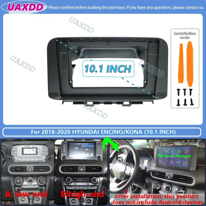 10%20Inch%20Car%20Frame%20Band%20Adapter%20Canbus%20Box%20Decoder%20for%20Hyundai%20Encino%20Kaual%20Kona%202018-2020%20Android%20Radio%20Board%20Mount%20Panel%20Kit%20CD%20-%20Image%206