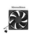 80mm 90mm 120mm Quiet Computer Fan Silent PC Fans For Computer PC Case GPU CPU Cooler Radiator Cooling. 