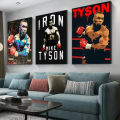 Boxer Wall Art Poster Mike Tyson Muhammad Ali Motivational Quote Home Decor Pictures Prints Canvas Painting Living Room Decor. 