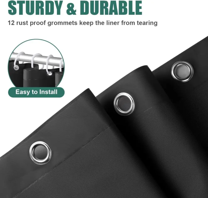 Waterproof%20Shower%20Curtain%20Liner%20for%20Bathtub%20180x180cm%20Stall%20Bathroom%20Curtain%20with%20Magnets%20Plastic%20Mold%20Resistant%20Shower%20Curtain%20-%20Image%203