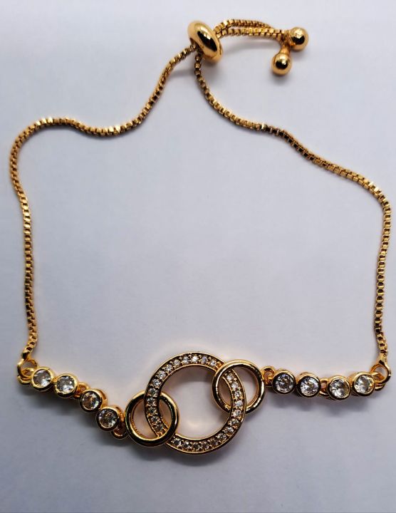 Trendy%20Golden%20Chain%20Bracelet%20%7C%20SNZ%20Fashion%20-%20Image%202