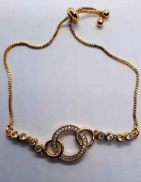 Trendy%20Golden%20Chain%20Bracelet%20%7C%20SNZ%20Fashion%20-%20Image%202