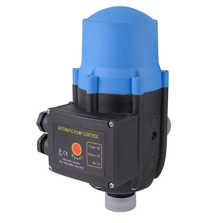 Pump Auto Controller Automatic Pump Controller with Pressure Gauge Adjustable Pressure Full ...