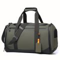 Large Capacity Carry on Travel Bag for Men Spacious Sports Gym Bag with Multiple Compartments Weekend Overnight Duffel Bag. 