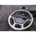 Car Steering Wheel Style Keychain With Honda Logo Metal Key Ring Gift Item For Men , Womens. 
