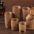 50pcs, Heat-Resistant Kraft Paper Muffin Cups for Baking and Serving - Small Kitchen Accessories for Cakes, Pastries, and More. 