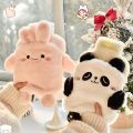 Plush Hot Water Bottle Kawaii Winter Warm Hot Water Bag for Period Pain Hand Warmer Girls Hand Feet Warm Water Heating Pad 2025. 