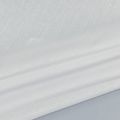 5PCS Pure White Gentleman Handkerchief Suit Pocket Square Plain Hair Band 35cm/13.7in - DIY Fashion Accessory. 
