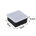 4/6/8/Grid Big Ice Tray Mold Box Large Food Grade Silicone Ice Cube Square Tray Mold Pub Wine Ice Blocks Maker Model.