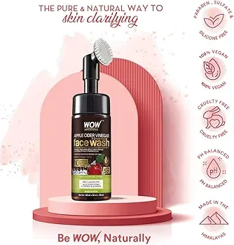 WOW%20Skin%20Science%20Apple%20Cider%20Vinegar%20Foaming%20Face%20Wash%20-%20with%20Organic%20Certified%20Himalayan%20Apple%20Cider%20Vinegar%20-%20No%20Parabens,%20Sulphate,%20Silicones%20&%20Color%20(with%20Built-in%20Brush),150ml%20-%20Image%204
