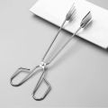 Multifunctional Stainless Steel Grill Tongs Food Vegetable Meat Tongs Charcoal Clamps Frying Tongs Portable Tongs Outdoor Gadget. 
