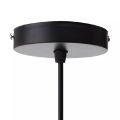 E27 Lamp Base Socket Ceiling Pendant Light Lamp Holder Black Lamp Bases Hanging Light Fitting Decor,  For Home, Office, TV Lounge, Bed Room, Led Light, Led Bulb, Filament Bulb (BULB NOT INCLUDED). 