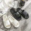 Feslishoet Unisex EVA Non Slip Soft Bottom Leaking Shower Man Woman Home Slippers Punching Bathroom Quick Drying Slipper. 
