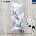 Cuisipro®Stainless steel measuring spoon set silver stainless steel measuring spoon set 5 PCs 1/8, 1/4, 1tsp and 1tbsp. 