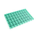 50Pcs/Set SMD SMT Electronic Component Container Mini Storage Boxes kit desk organizer. 