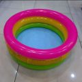 Baby swimming pool in rainbow colour. 