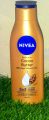 Nivea cocoa butter body lotion. 