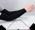 pack of 1 pair black sleeves summer sleeves cover arm protection sleeves sun protection sleeves. 