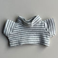 Guinea Pig Clothes Striped Small Pets T-shirt Soft Breathable Elastic Shirt for 5.9-inch Hamster Chinchilla Anti-shedding Outfit. 