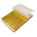 100Pcs 9Cm Individually Packaged Imitation Gold Silver Leaf Foil Papers for DIY Epoxy Resin Craft Nail Art Jewelry Making.