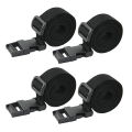 4M Nylon Webbing Strap Band with Flat Side Release Buckles Tri-Glide Slides for DIY Luggage Strap and Backpack Buckles and Strap. 