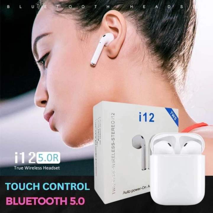 Air pods 12 earphone i12 Tws Wireless Bluetooth earphone