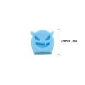 8Pcs/set New Silicone Demon Shape Wine Glass Charms Wine Glass Markers Party Cocktails Drinking Cup Sign Suction Cup Identifier.