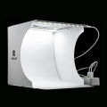 Profession Mini Folding Lightbox Photography Photo Studio Softbox 2 LED Light Soft Box Photo Background Kit for DSLR Camera. 