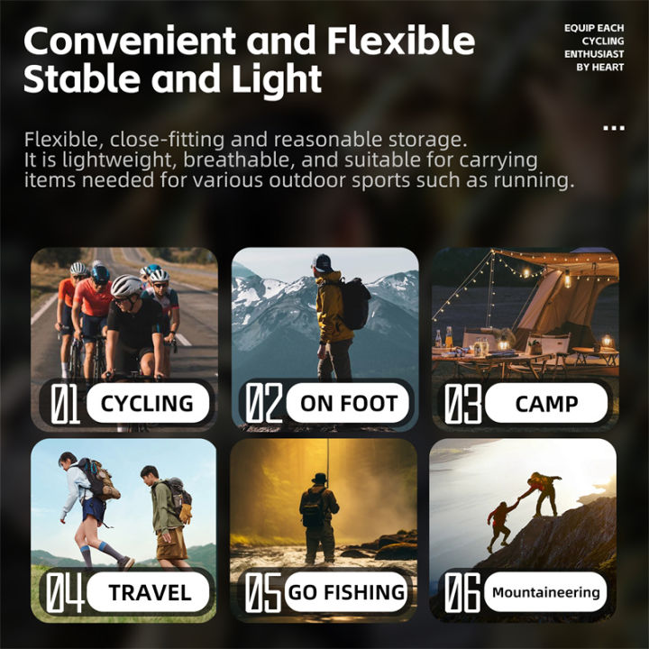 WEST%20BIKING%20Lightweight%20Cycling%20Backpack%207L%20Bike%20Bag%20Outdoor%20Running%20Hiking%20Climbing%20Cycling%20Hydration%20Backpack%20Bike%20Accessories%20-%20Image%204