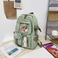 New! For Girls Backpack Cute School Bags For Student Teens Girls Pockets Women Laptop Backpack. 