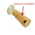 10pcs Bar LED Wine Bottle Cork String Lights Christmas Decoration Led Lamp Bottle Fairy Lights Holiday Copper Wire Lights String.