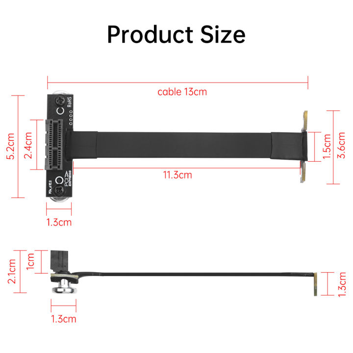 PCIE%20X1%20Riser%20Cable%2090%20Degree%20Right%20Angle%208Gbps%20PCIe%203.0%20X1%20to%20X1%20Extension%20Cable%20PCI%20Express%201x%20Riser%20Card%20Ribbon%20Extender%20-%20Image%206
