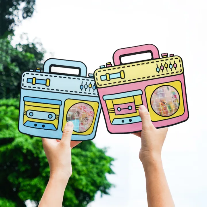 20/50Pcs%20Retro%20Radio%20Pattern%20Ziplock%20Snack%20Bag%20Cute%20Sealed%20Festival%20Handbag%20for%20Kids%20Birthday%20Party%20Favors%20Candy%20Cookie%20Packing%20-%20Image%203